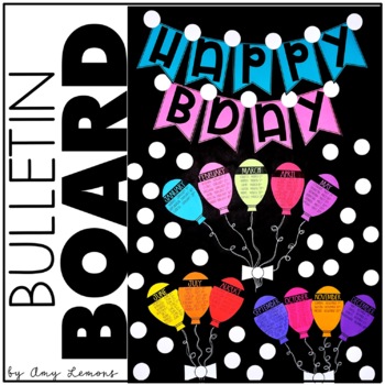 Birthday Banner and Bulletin Board Set 1