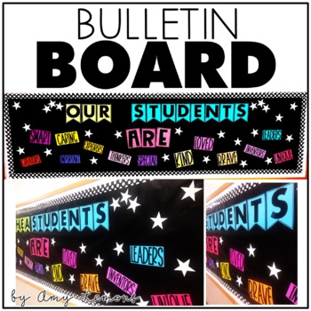 Bulletin Board Set Our Students Are... Positive Qualities 1