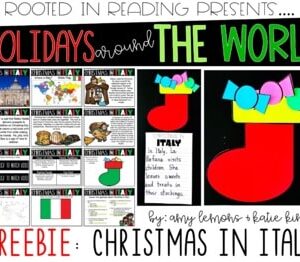 Digital and Printable Christmas in Italy FREEBIE 1