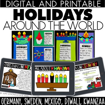 Digital and Printable Holidays Around the World 1