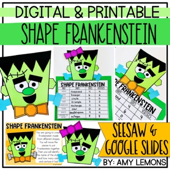 Digital and Printable Shape Frankenstein 1