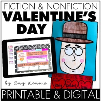 Digital and Printable Valentines Day Reading Activities 1