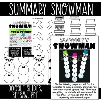 Digital and Printable Winter Reading Activities 3