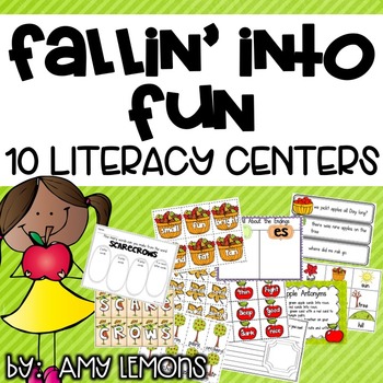 ELA Centers 10 Literacy Stations for Fall 1