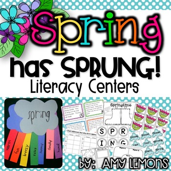 ELA Centers 10 Spring Literacy Centers 1