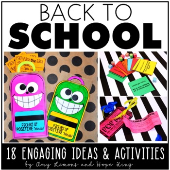 Engagement Made Easy Back to School Activities 1