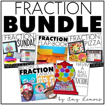Fraction Fun A BUNDLE of Fraction Activities 1