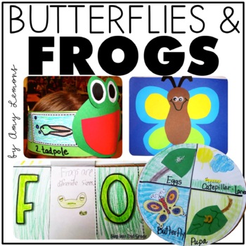 Frogs and Butterflies Life Cycle Fun 1
