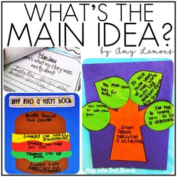 Main Idea and Supporting Details Activities 1
