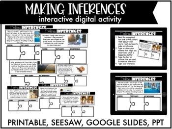 Reading Activities for Making Inferences 4