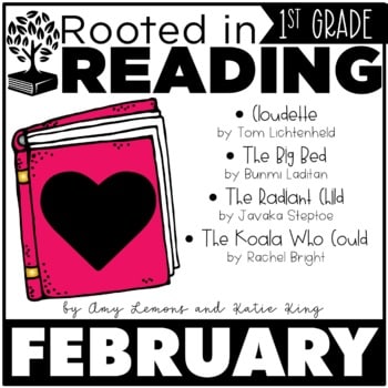 Rooted in Reading 1st Grade February Read Aloud Lesson Plans and Activities 1