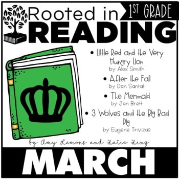 Rooted in Reading 1st Grade March Read Aloud Lesson Plans and Activities 1