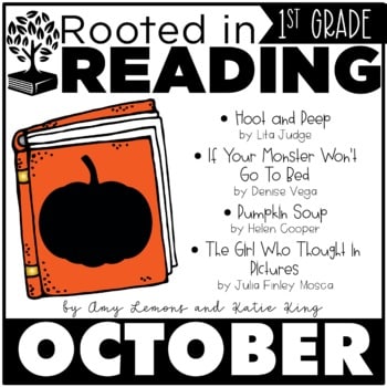 Rooted in Reading 1st Grade October Read Aloud Lesson Plans and Activities 1