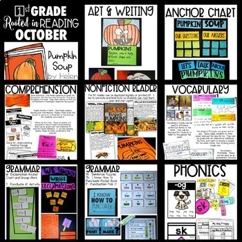 Rooted in Reading 1st Grade October Read Aloud Lesson Plans and Activities 3