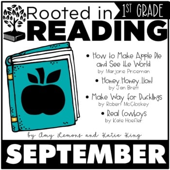 Rooted in Reading 1st Grade September Read Aloud Lesson Plans and Activities 1