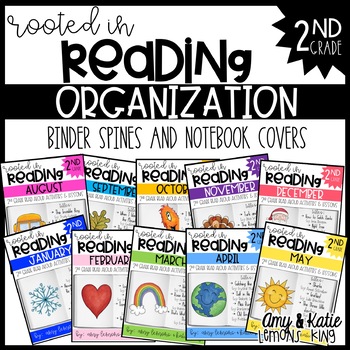 Rooted in Reading 2nd Grade Notebook Covers and Binder Spines 1st Edition 1