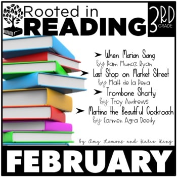 Rooted in Reading 3rd Grade February Read Aloud Lessons and Activities 1