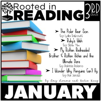 Rooted in Reading 3rd Grade January Read Aloud Lessons and Activities 1