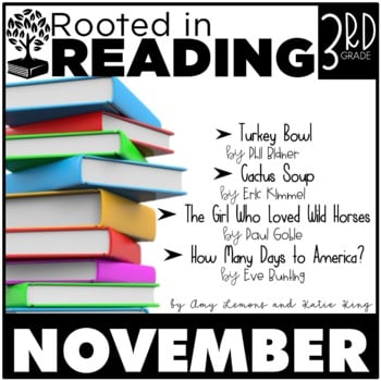 Rooted in Reading 3rd Grade November Read Aloud Lessons Activities 1