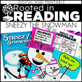 Rooted in Reading Digital and Printable Sneezy the Snowman 1