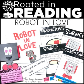 Rooted in Reading Robot in Love Valentines Day Activities 1