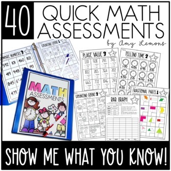 Show Me What You Know 40 Quick Math Assessments for 2nd Grade 1