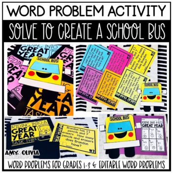 Solve to Create a School Bus for Back to School 1