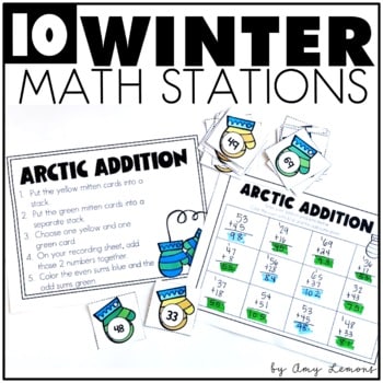 Winter Math Stations 1