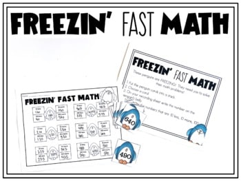 Winter Math Stations 3