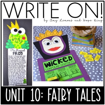 Write On Unit 10 Fairy Tales Monthly Writing ActivitiesLessons Grades 2 3 1