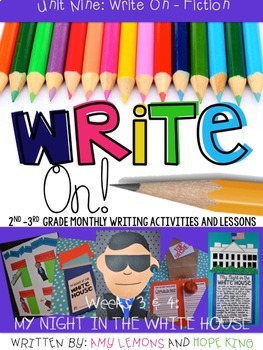 Write On Unit 9 Fiction Monthly Writing ActivitiesLessons for Grades 2 3 2
