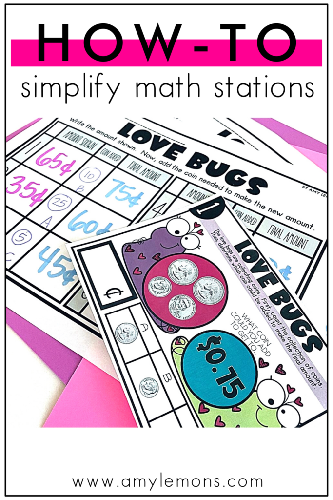 Make setting up, organizing, and managing math stations or centers simple with these 5 strategies.