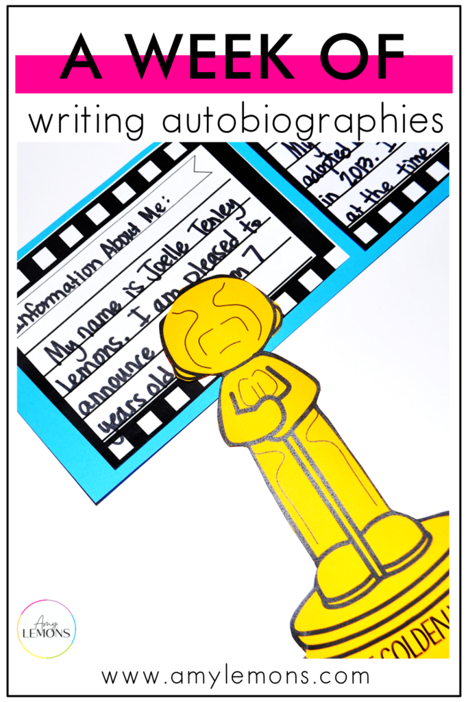 How to teach students to write autobiographies.