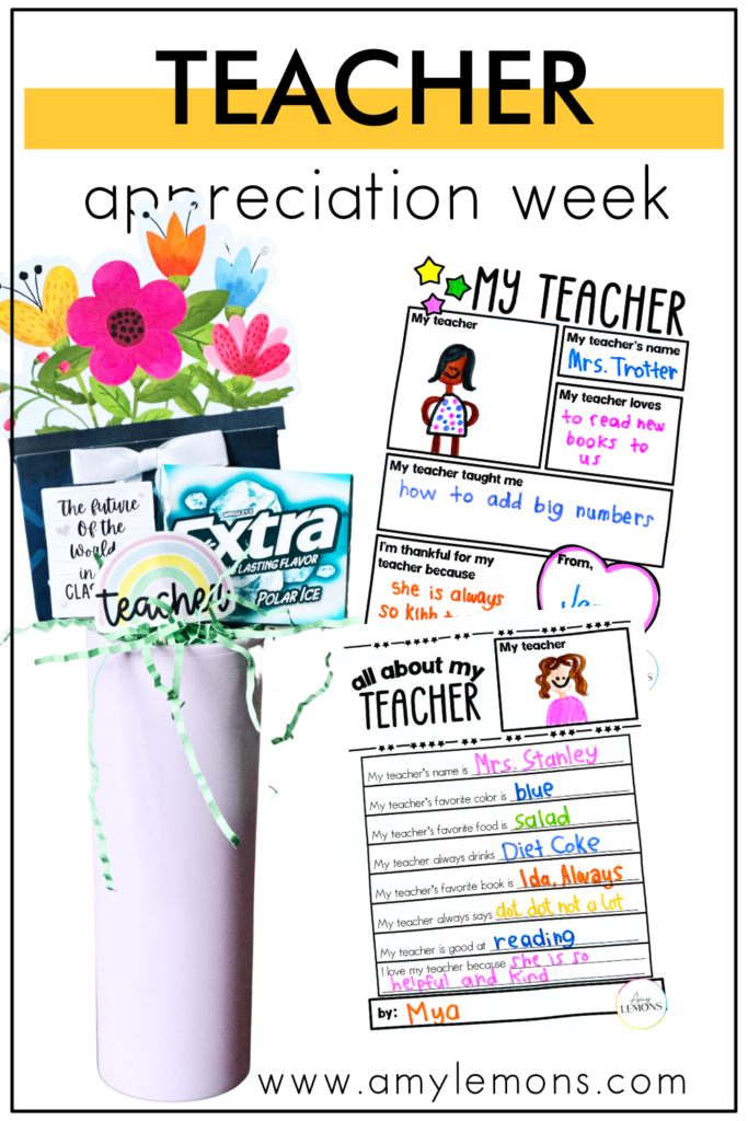 Teacher appreciation week ideas