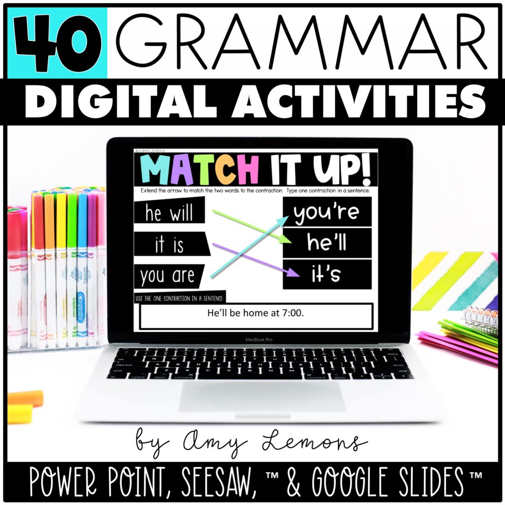 grammar digital activities