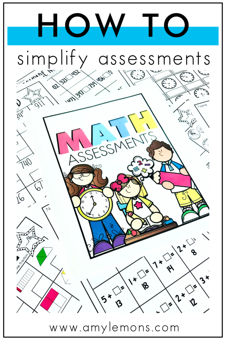 Math assessments made easy