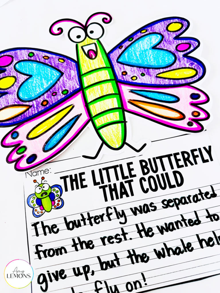 6 The Little Butterfly That Could Reading Response