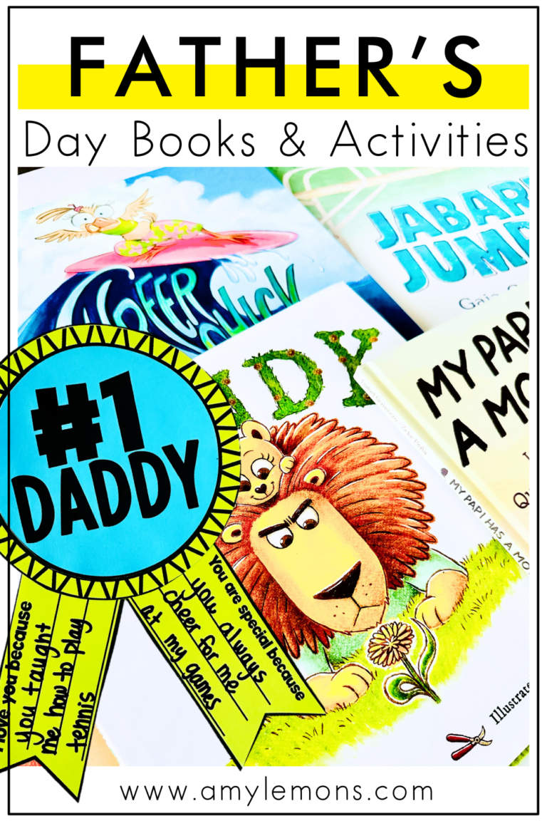 6 Fathers Day Books and Activities