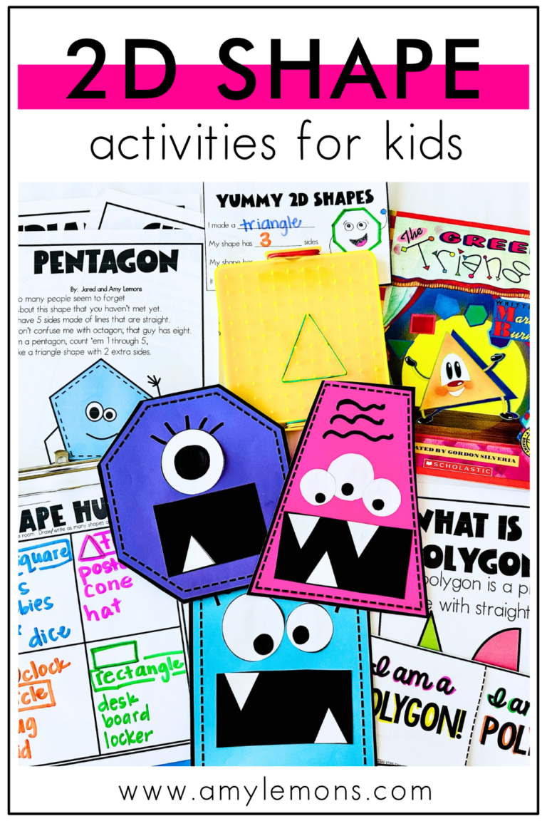 6 Shape Activities