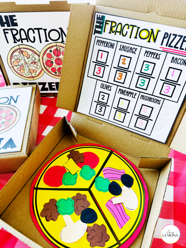 7 fraction pizzas