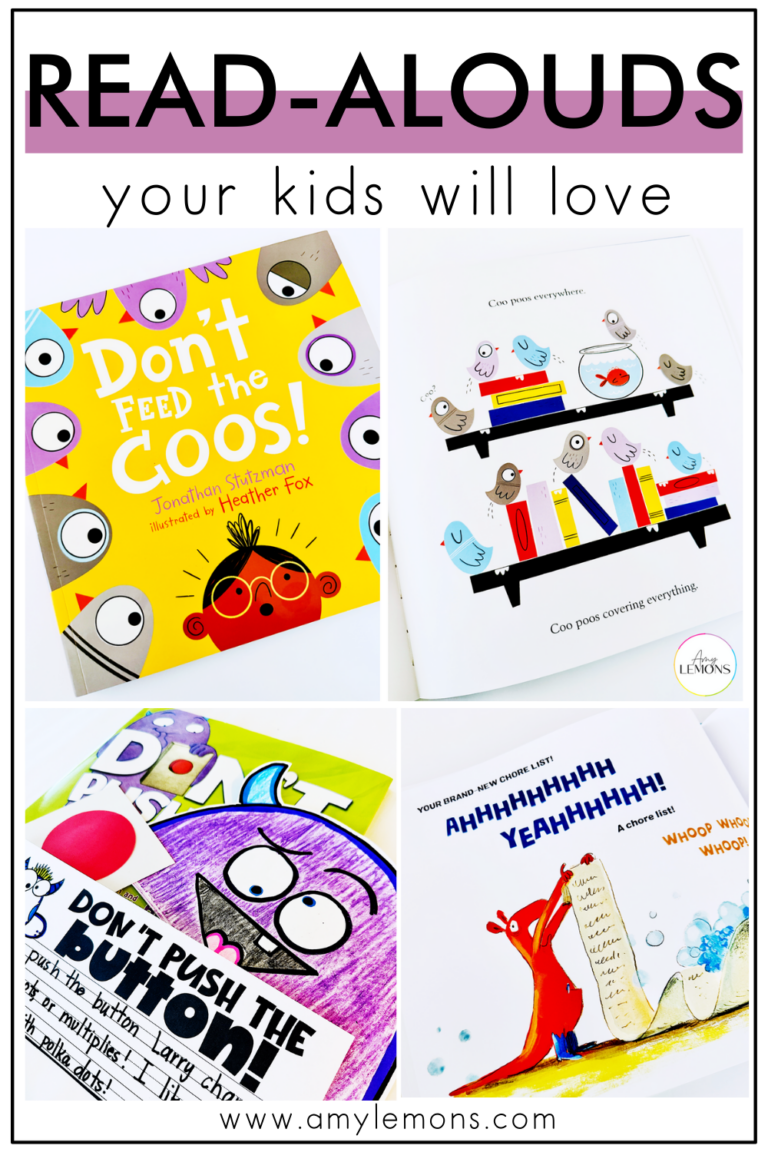 read-alouds your kids will love words with 4 interactive picture books on white background