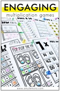 5 No-Prep Multiplication Games to Make Fact Practice Fun for Ultimate ...