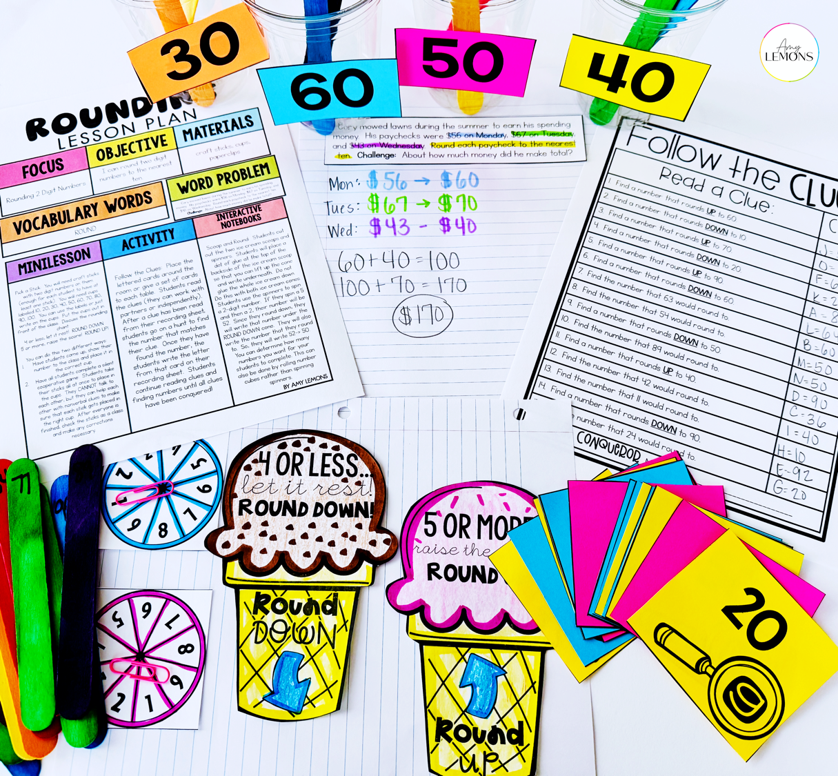 Rounding Activities for Kids: Free Math Lesson Plan for 3rd Grade - Amy ...