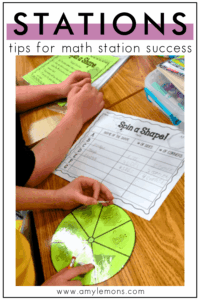 How to Set Up Elementary Math Stations That Actually Work: Expectations ...