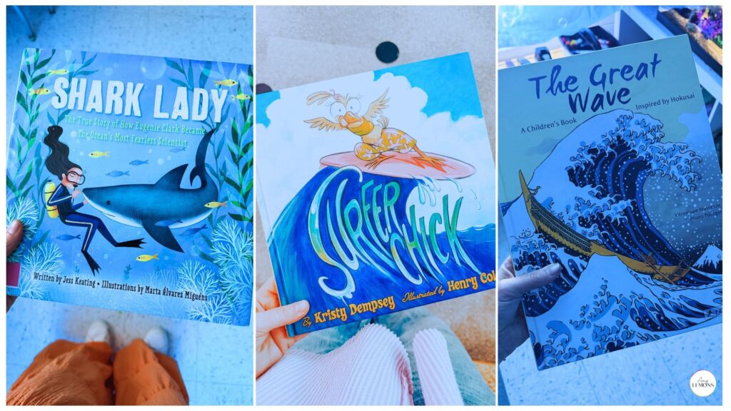 Ocean theme picture books for kids