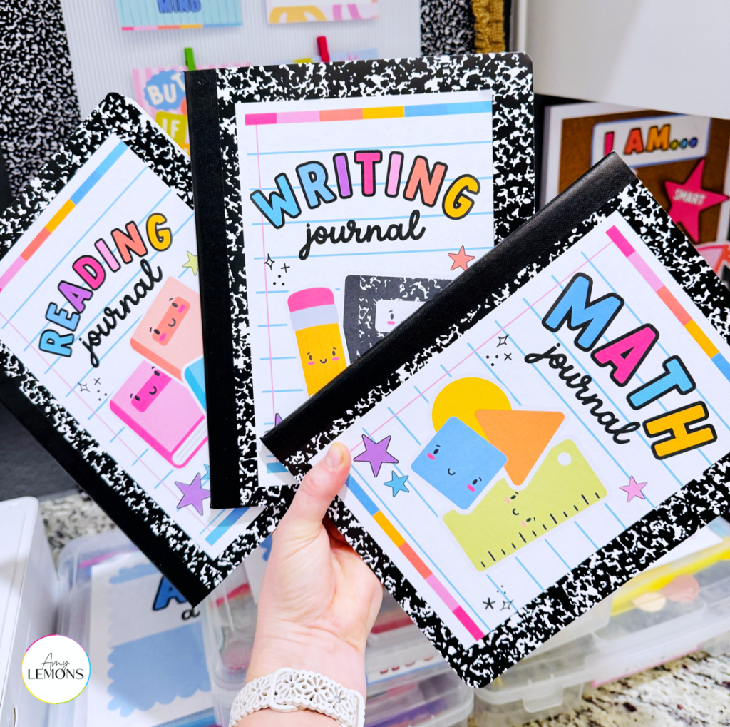 Classroom organization in notebooks for students