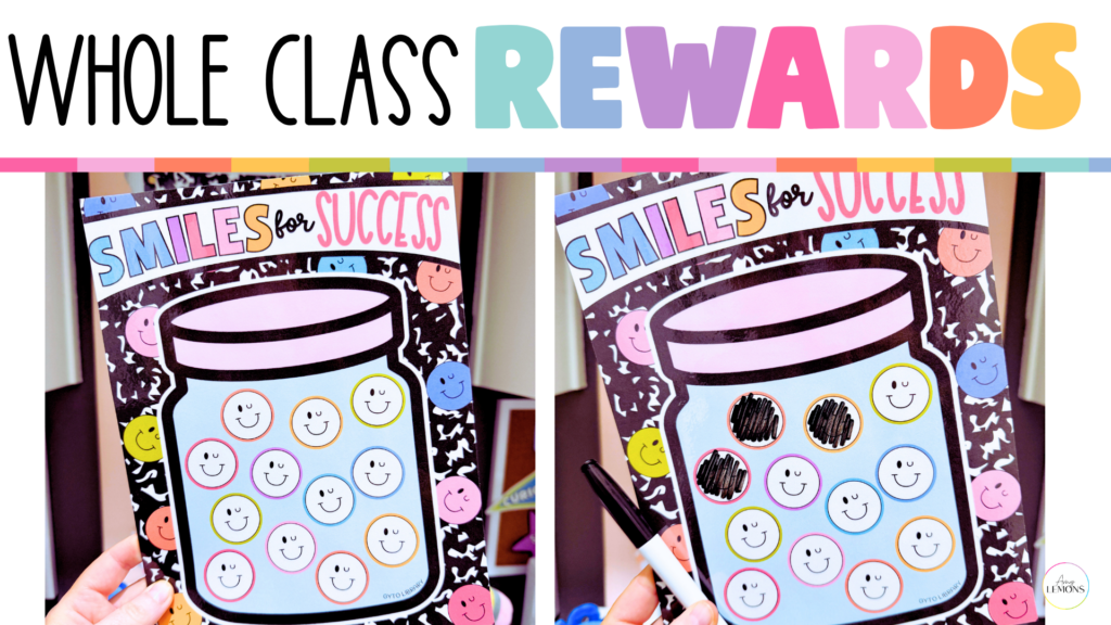 Whole class rewards system