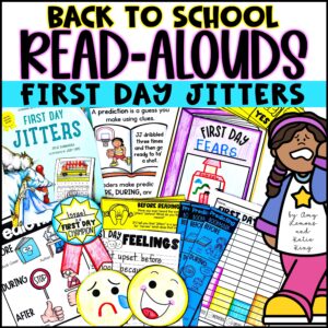 Home 15 First Day Jitters Activities | Mini Rooted in Reading Read Aloud Lessons for Back to School
